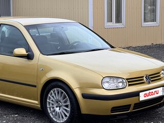 1999 Volkswagen Golf IV, золотистый, 720000 рублей, вид 1