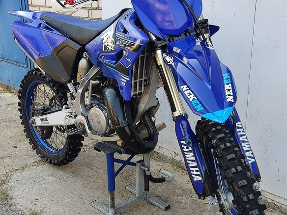 2021 Yamaha YZ125, синий - вид 10