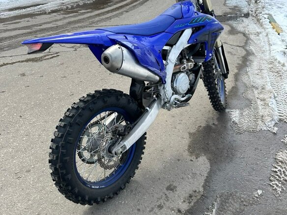 2024 Yamaha WR450F, синий, 950000 рублей