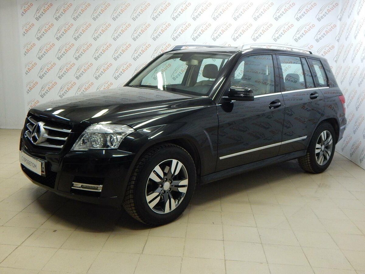 Мерседес Бенц GLK 2012 черный
