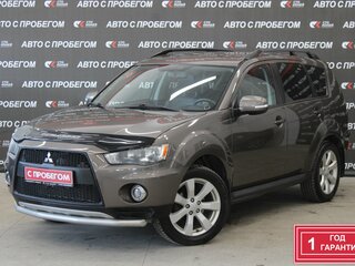 2012 Mitsubishi Outlander II Рестайлинг, коричневый, 1346000 рублей, вид 1