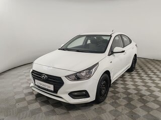 2017 Hyundai Solaris II, белый, 899000 рублей, вид 1