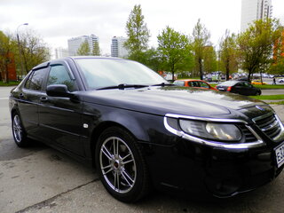 2007 Saab 9-5 I Рестайлинг 2, чёрный, 700000 рублей, вид 1