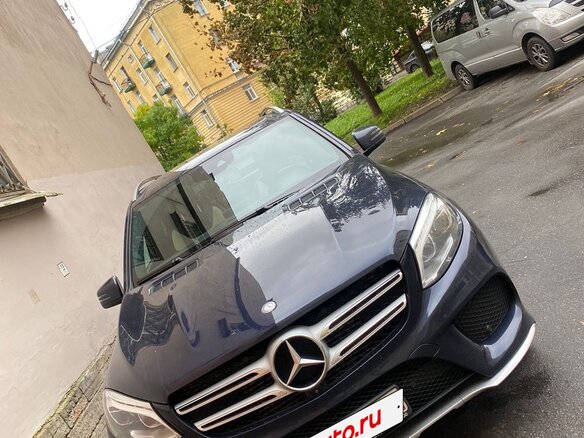 2016 Mercedes-Benz GLE 350 d I (W166), синий, 3499000 рублей