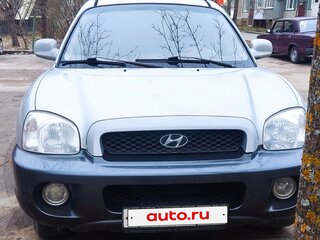 2001 Hyundai Santa Fe I, серебристый, 250000 рублей, вид 2