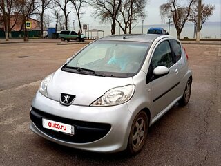 2007 Peugeot 107 I, серебристый, 490000 рублей, вид 1