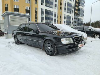 1989 Mercedes-Benz W124 230, чёрный, 15000000 рублей, вид 1