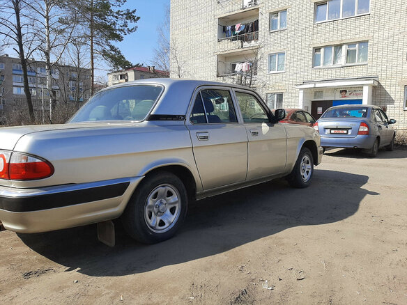 2008 ГАЗ 31105 «Волга», серебристый - вид 3