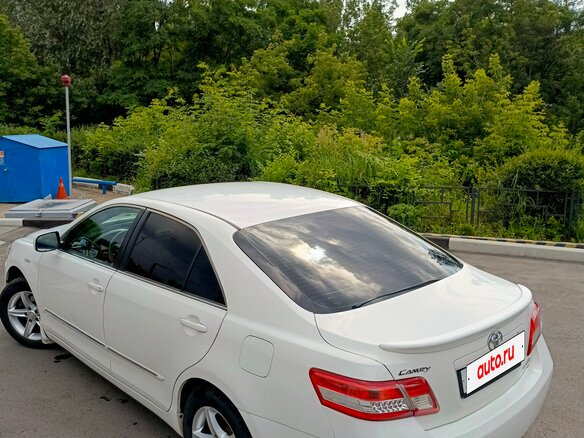 2011 Toyota Camry VI (XV40) Рестайлинг, белый, 1100000 рублей - вид 7