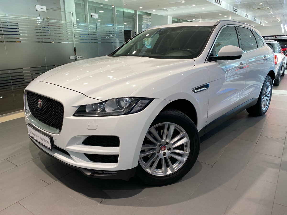 Jaguar f Pace Р±РµР»С‹Р№