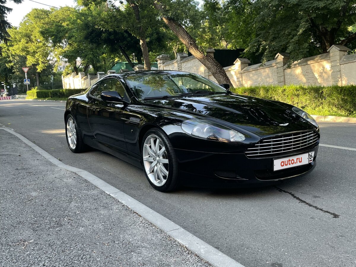 Купить б/у Aston Martin DB9 I 5.9 AT (450 л.с.) бензин автомат в Москве ...