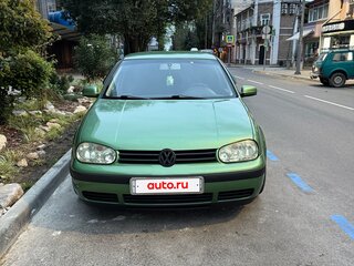 1999 Volkswagen Golf IV, зелёный, 400000 рублей, вид 1