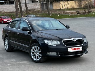 2012 Skoda Superb II, чёрный, 1060000 рублей, вид 1