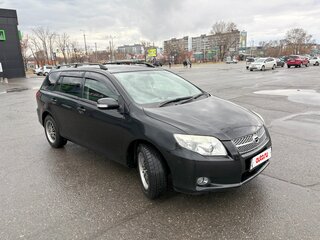 2008 Toyota Corolla Fielder X (E140, E150), чёрный, 670000 рублей, вид 1