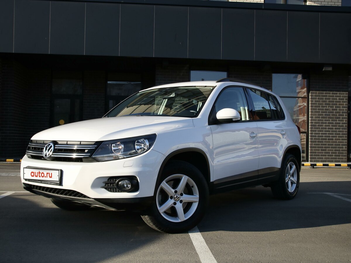 Volkswagen Tiguan 2013 Р±РµР»С‹Р№