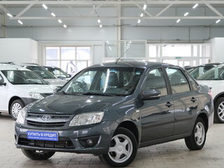 2015 Lada (ВАЗ) Granta I, серебристый, 549000 рублей, вид 1