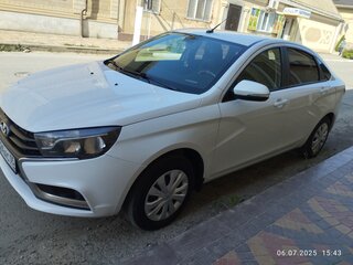 2019 Lada (ВАЗ) Vesta I, белый, 880000 рублей, вид 1