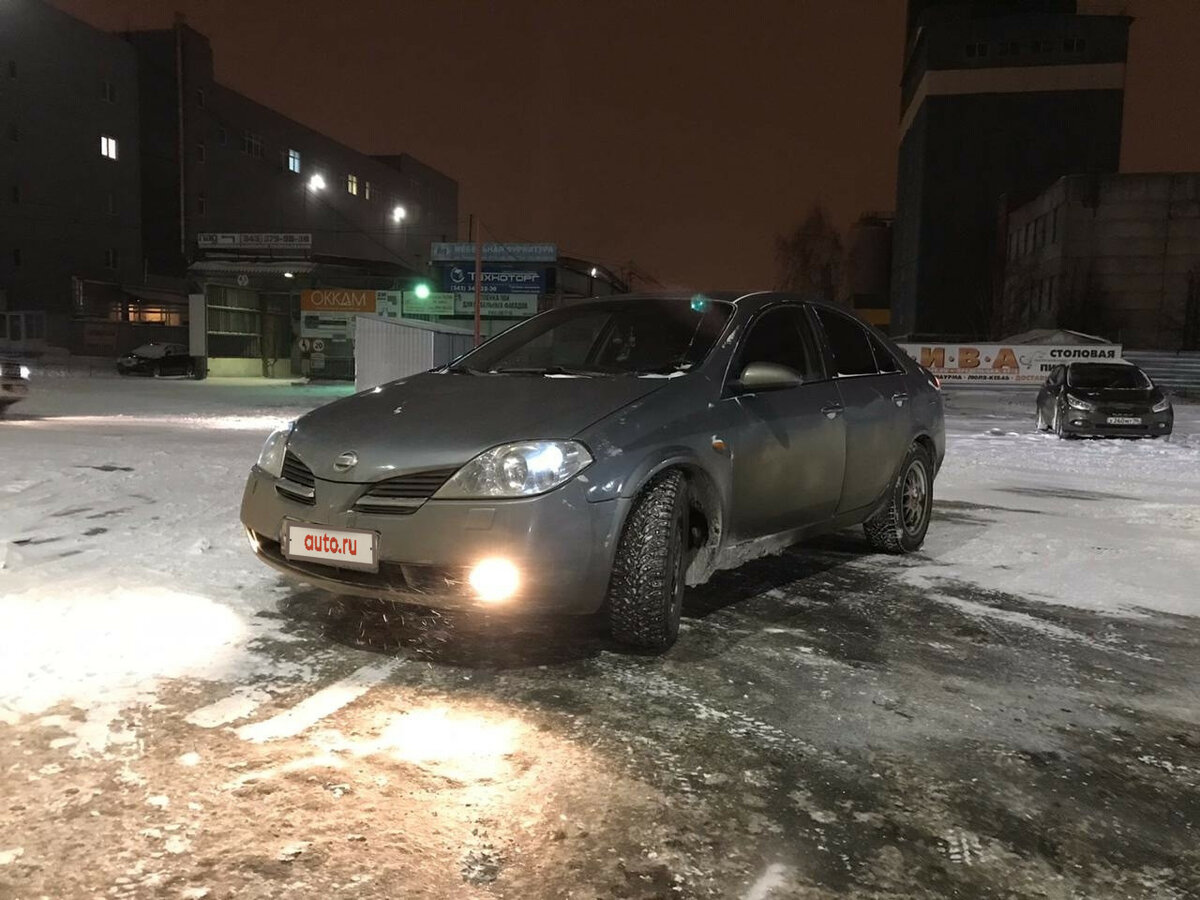 Купить б/у Nissan Primera III (P12) 1.6 MT (109 л.с.) бензин механика в Челябинс