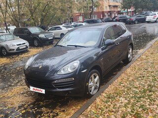 2011 Porsche Cayenne S Hybrid II (958), чёрный, 2090000 рублей, вид 1