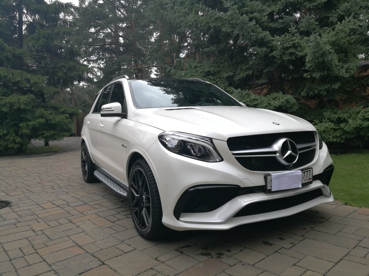 Мерседес GLE 166 AMG обвес