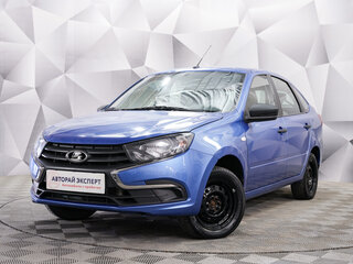2019 Lada (ВАЗ) Granta I Рестайлинг, синий, 787000 рублей, вид 1