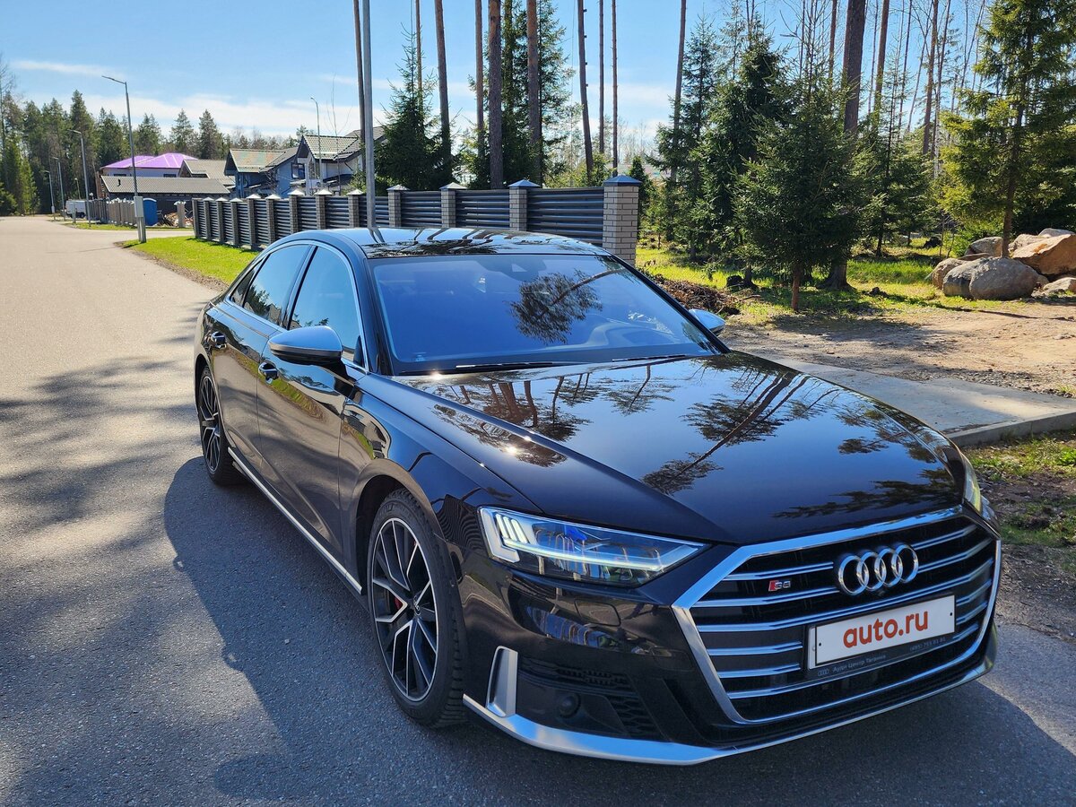 Купить б/у Audi S8 IV (D5) 4.0 AT (571 л.с.) 4WD бензин автомат в Санкт ...