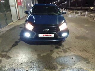 2016 Lada (ВАЗ) Vesta I, синий, 670000 рублей, вид 1