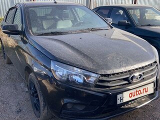 2019 Lada (ВАЗ) Vesta I, чёрный, 580000 рублей, вид 1