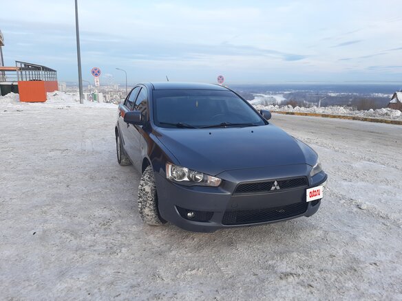 2008 Mitsubishi Lancer X, серый, 799000 рублей - вид 8