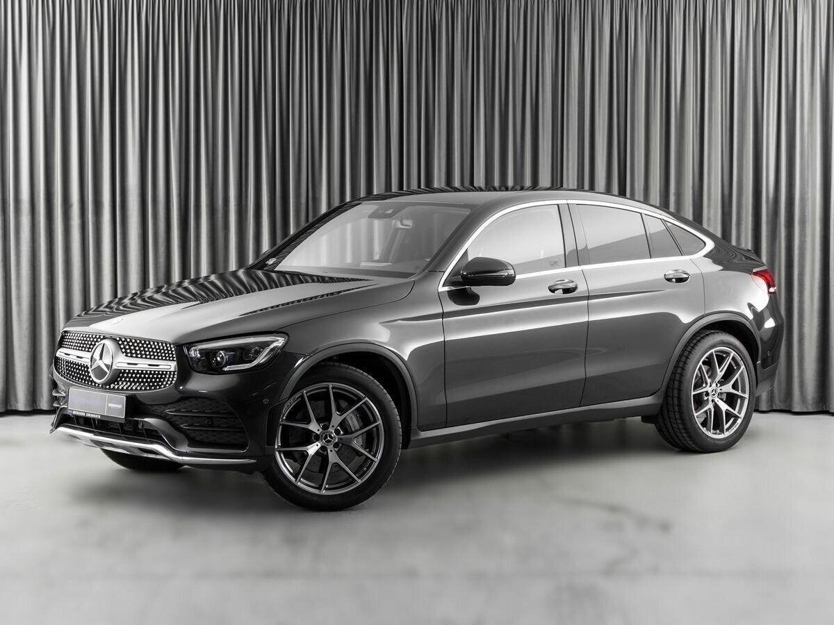 Mercedes GLK Coupe серый матовый