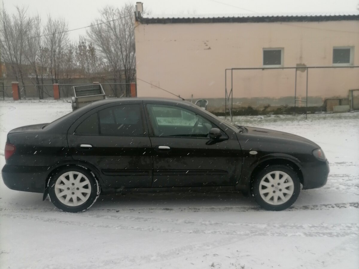 Ниссан Альмера 2005 черный