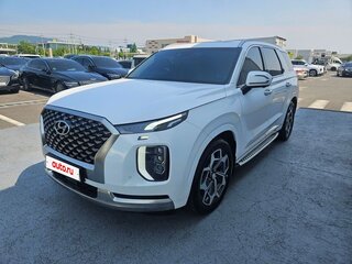 2021 Hyundai Palisade I, белый, 2496000 рублей, вид 1