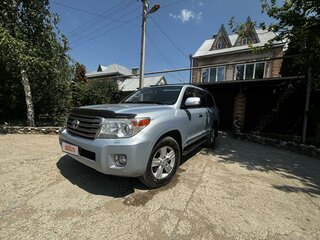 2012 Toyota Land Cruiser 200 Series Рестайлинг 1, голубой, 4050000 рублей, вид 1