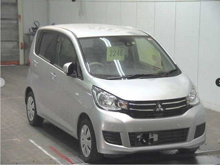 2019 Mitsubishi eK Wagon III Рестайлинг, серебристый, 630000 рублей, вид 1