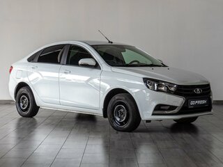 2020 Lada (ВАЗ) Vesta I, белый, 900000 рублей, вид 1