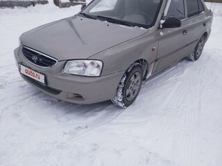 2007 Hyundai Accent ТагАЗ II, бежевый, 410000 рублей, вид 1