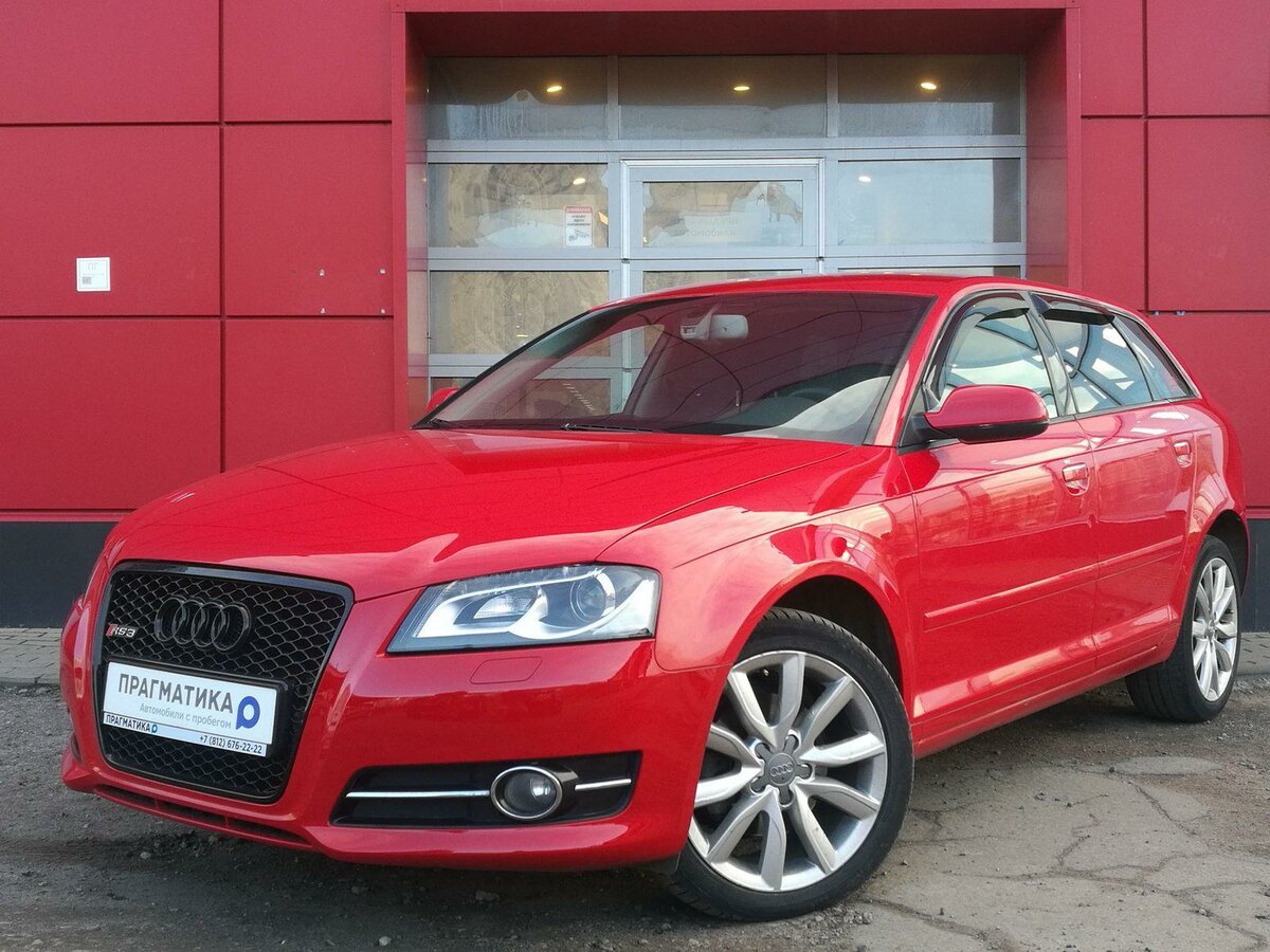 Audi s4 красная 2008