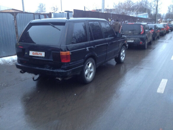 1998 Land Rover Range Rover II, чёрный - вид 3