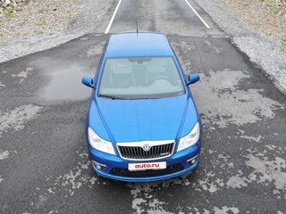 2012 Skoda Octavia RS II Рестайлинг, синий, 950000 рублей, вид 1