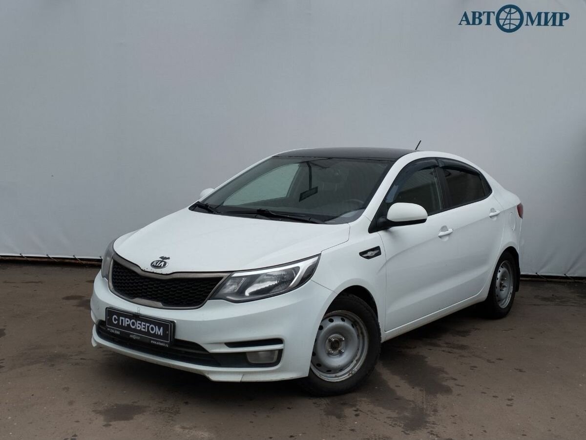Kia Rio III Рестайлинг