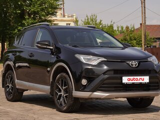2016 Toyota RAV4 IV (XA40) Рестайлинг, чёрный, 2400000 рублей, вид 1