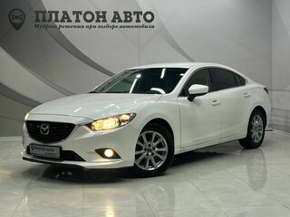 2018 Mazda 6 III (GJ) Рестайлинг, белый, 1350000 рублей, вид 1