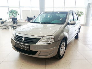 2011 Renault Logan I Рестайлинг, бежевый, 398000 рублей, вид 1