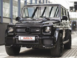 2016 Mercedes-Benz G-Класс AMG 63 AMG I (W463) Рестайлинг 3, чёрный, 6000000 рублей, вид 1