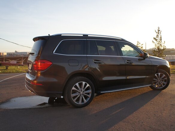 2014 Mercedes-Benz GL-Класс 350 II (X166), коричневый - вид 4