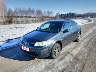 2008 Renault Megane II Рестайлинг, чёрный, 490000 рублей, вид 1
