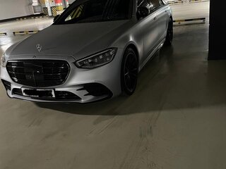 2021 Mercedes-Benz S-Класс 500 4MATIC VII (W223), серебристый, 15500000 рублей, вид 1