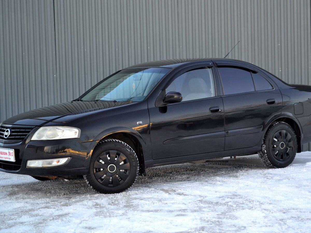 Nissan Almera 2006 черный
