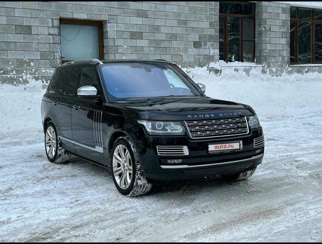 Купить б/у Land Rover Range Rover IV 5.0 AT (550 л.с.) 4WD бензин ...