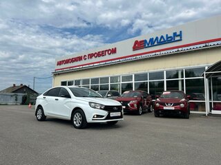 2020 Lada (ВАЗ) Vesta I, белый, 840000 рублей, вид 1